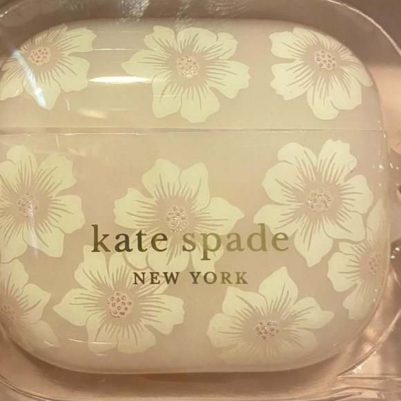 Kate Spade New York Protective Air Pod Case 'Translucent Blush' - Picture 3 of 14